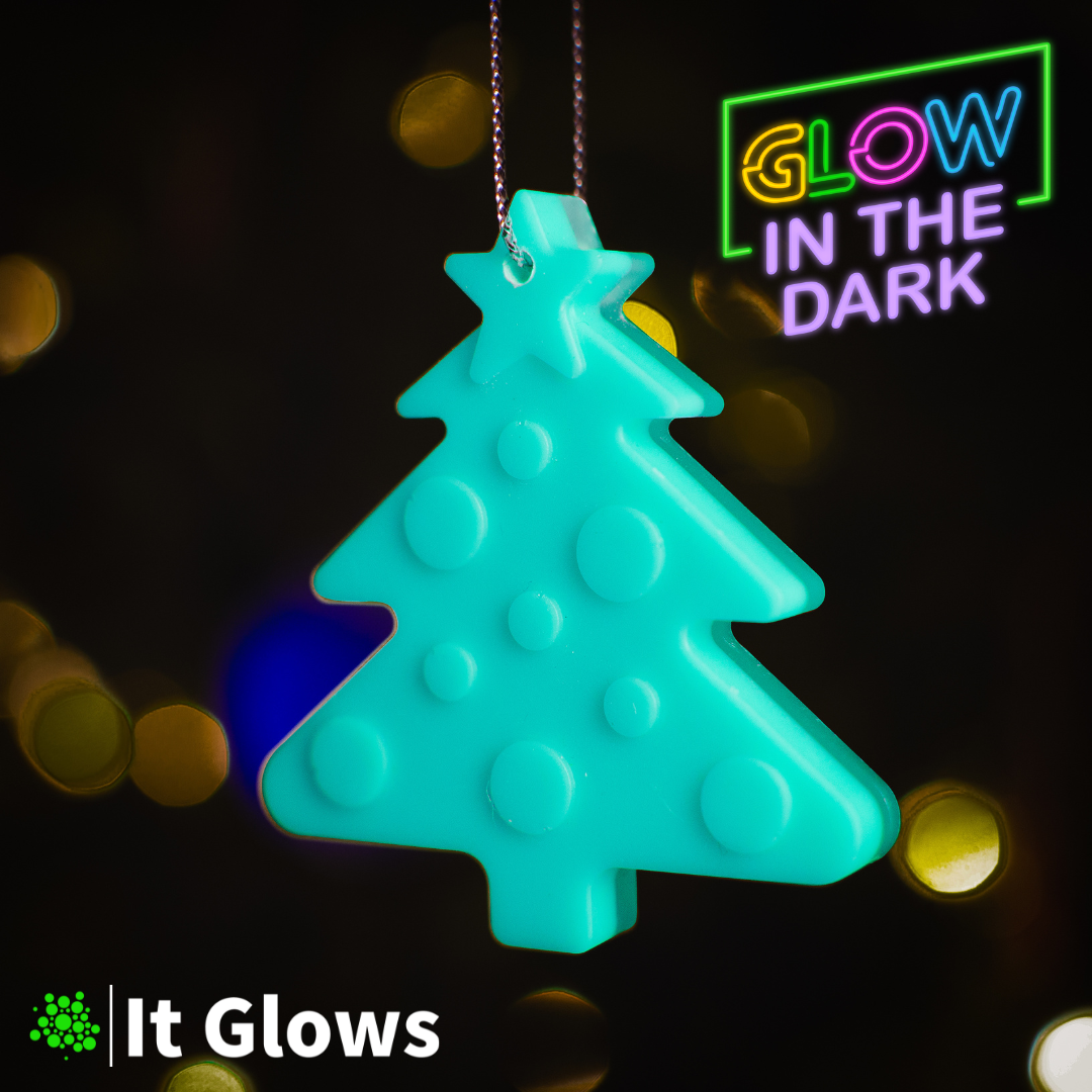 Glow in the Dark Christmas Tree Ornament