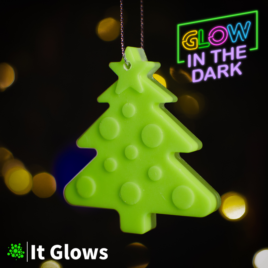 Glow in the Dark Christmas Tree Ornament