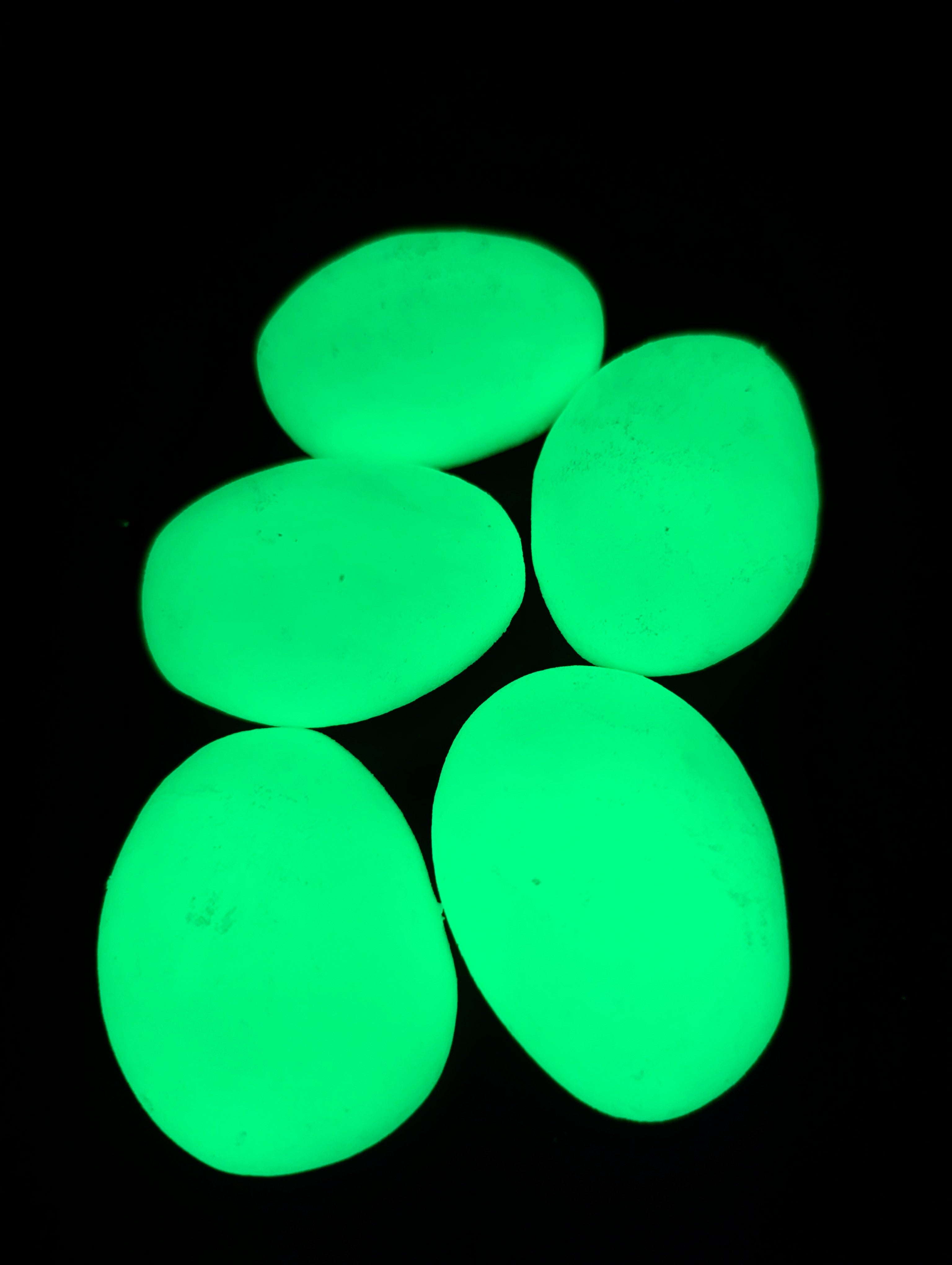 Large Glow Pebbles / Glow in the Dark Pebbles / Landscaping Stones / Garden Decor /Eco-Friendly Pebbles/ Decorative Stones / Outdoor Stones