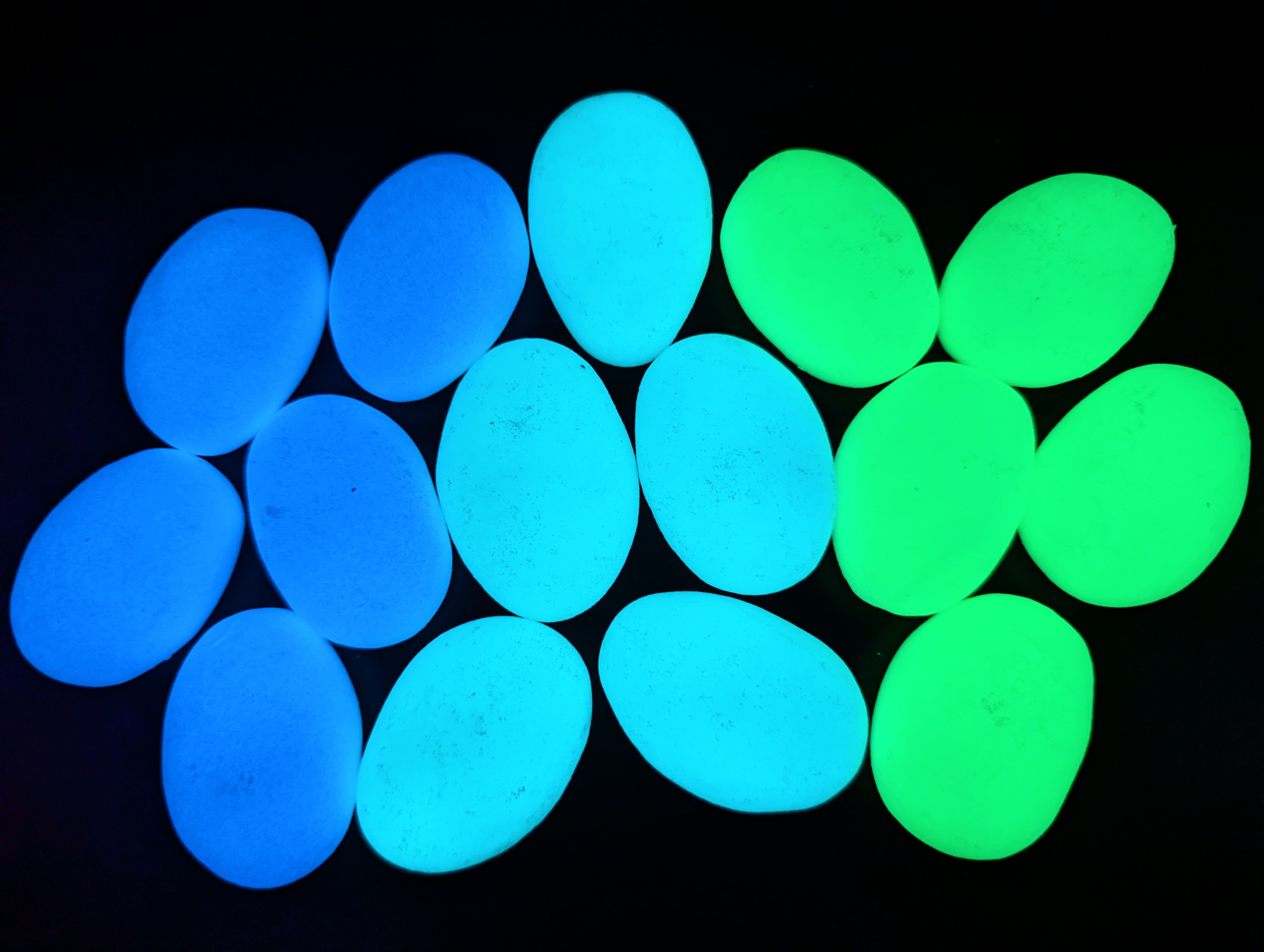 Large Glow Pebbles / Glow in the Dark Pebbles / Landscaping Stones / Garden Decor /Eco-Friendly Pebbles/ Decorative Stones / Outdoor Stones