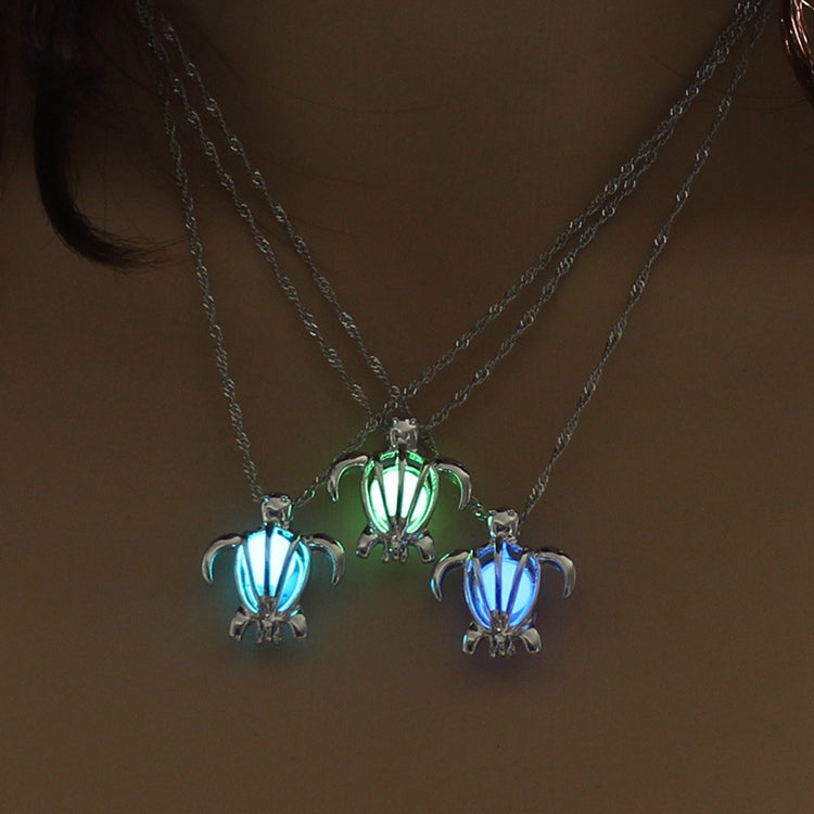 Glowing Turtle Necklace