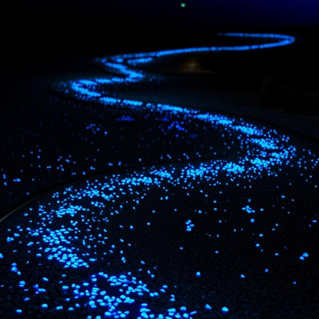 16-25mm Premium Grade Glow in the Dark Aggregates/ Glow Rocks / Glow Gravel / Glow Pebbles / Glow Geodes / Landscaping / Glow chips / Glow Concrete / DIY